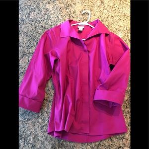 Chico’s no-iron, button down top